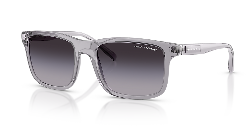 Armani Exchange AX4145SF XXL (57 - 19) with Grey lenses and Grey