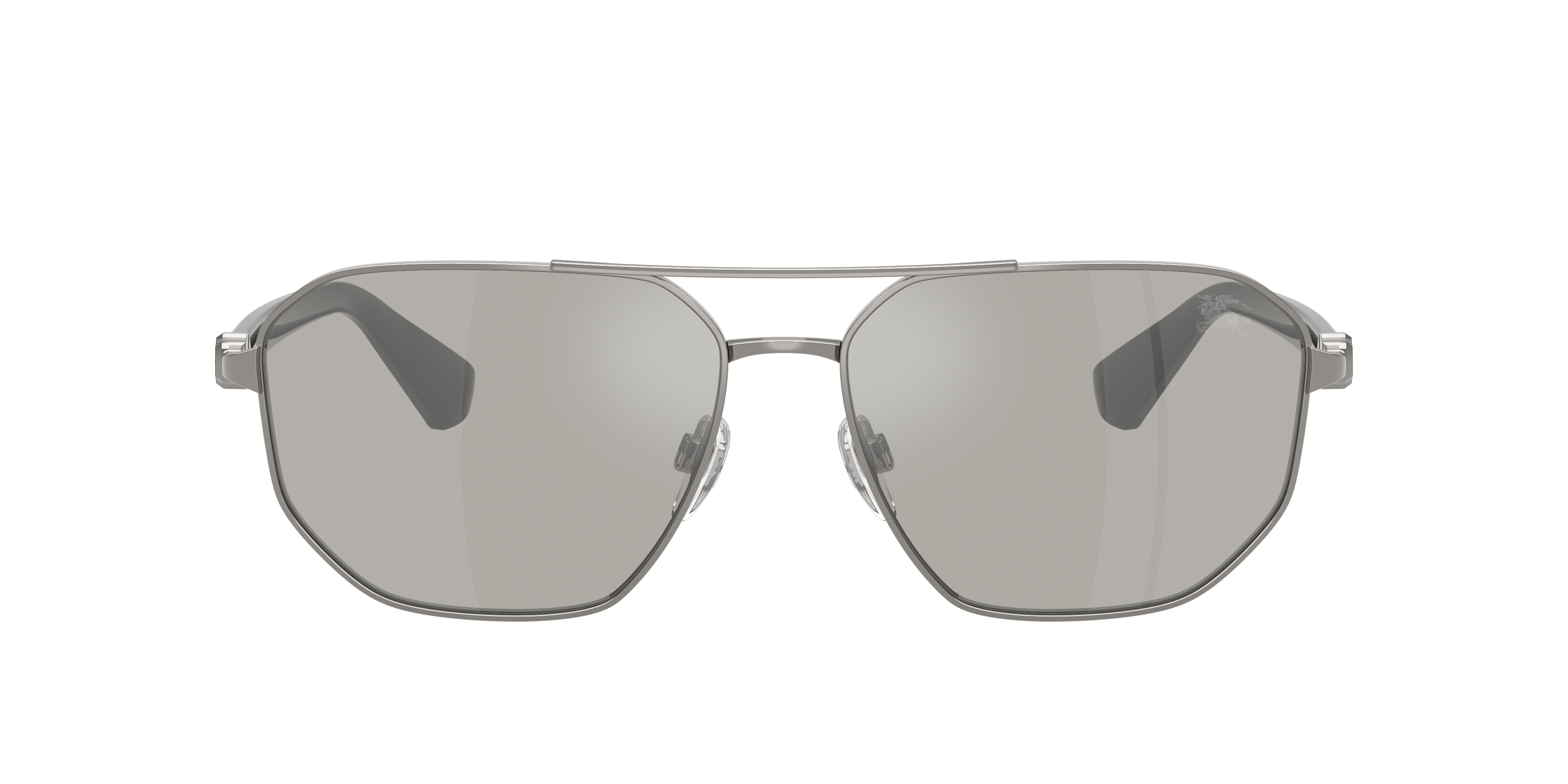 Burberry BE3166 XXL (60 - 15) with Silver lenses and Grey frame