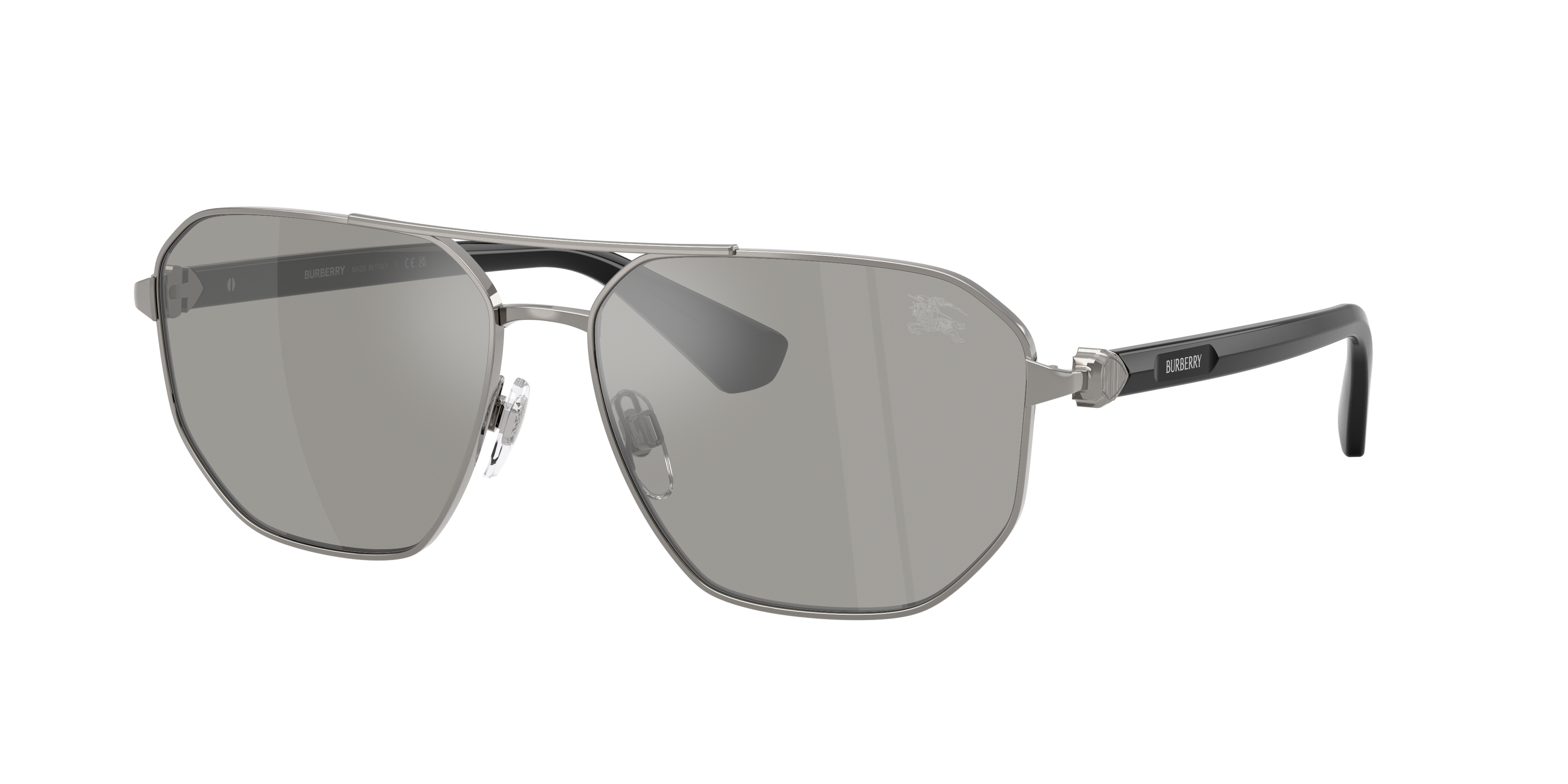 BURBERRYフォーマル160センチ Burberry BE3166 XXL (60 - 15) with Silver lenses and Grey frame
