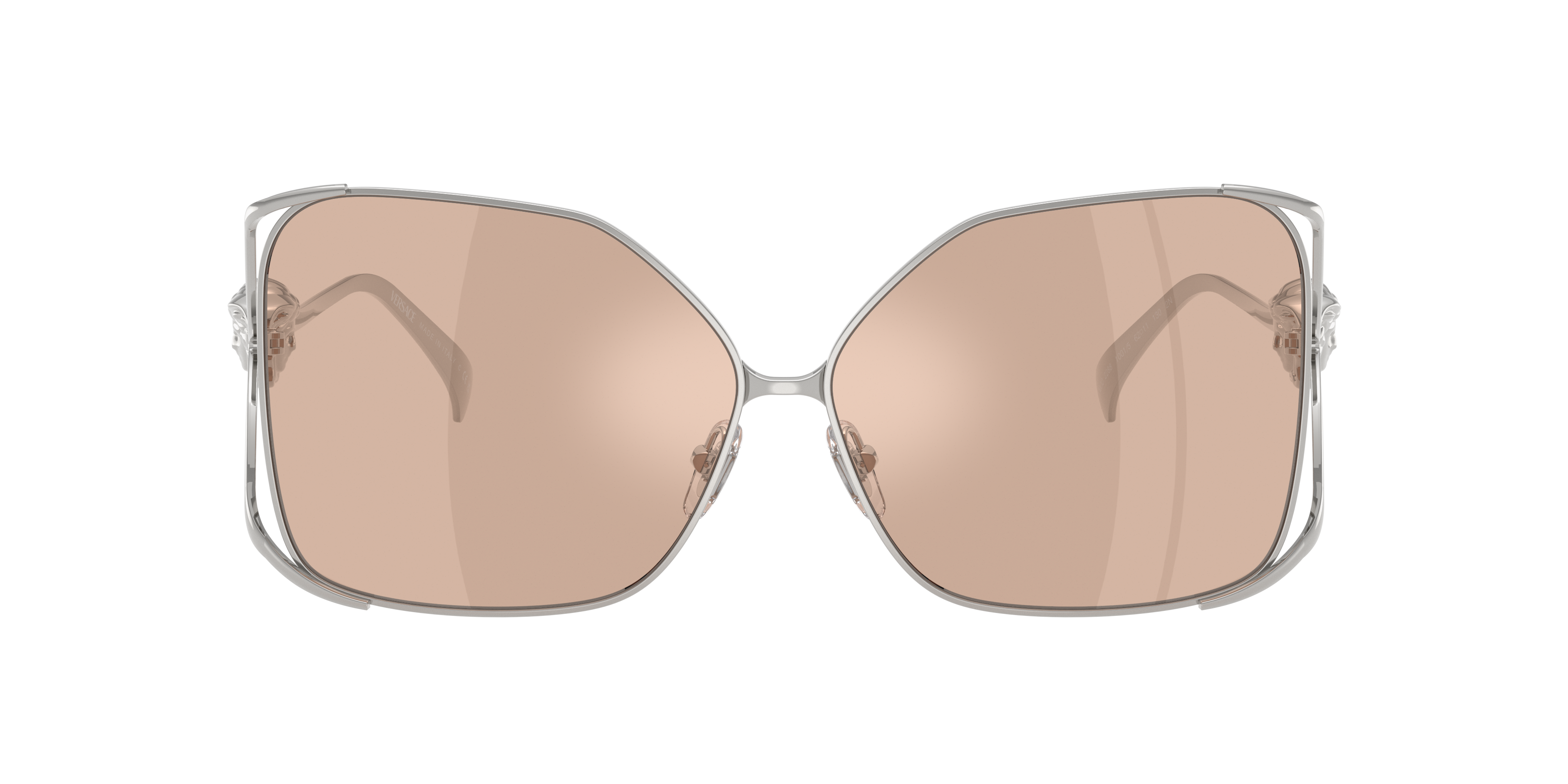 VERSACE TRIBUTE スカジャン 44 Versace VE4478U (55 - 17) with Grey lenses and Tortoise frame