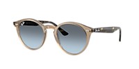 レイバン ポラライズド RB2180 Ray-Ban RB2180 M (49 - 21) with Brown lenses and Tortoise frame