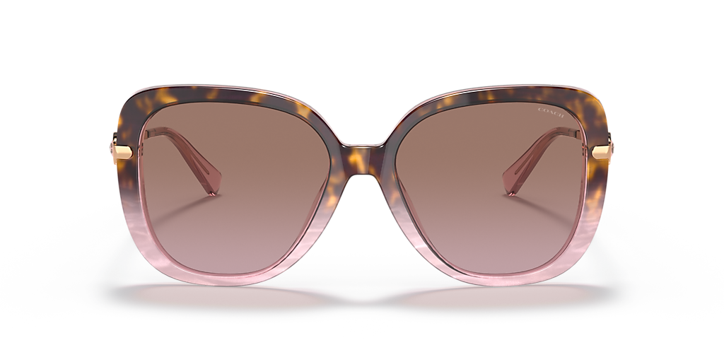 LADYPIG③ Coach HC8320 C6180 XL (55 - 17) with Pink lenses and Pink frame