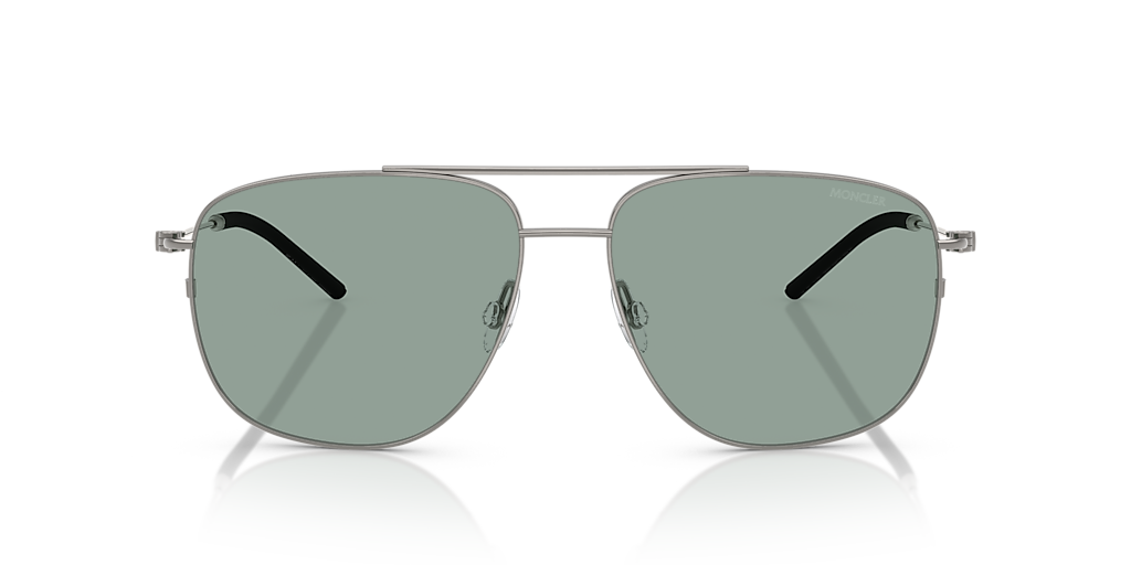 MONCLER アヒエタ フレム サンクラス ME4004 100582 Moncler ME4004 Alumni XXL (60 - 15) with Green lenses and