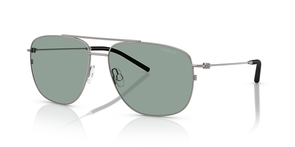 Moncler ME4004 Alumni XXL (60 - 15) with Green lenses and