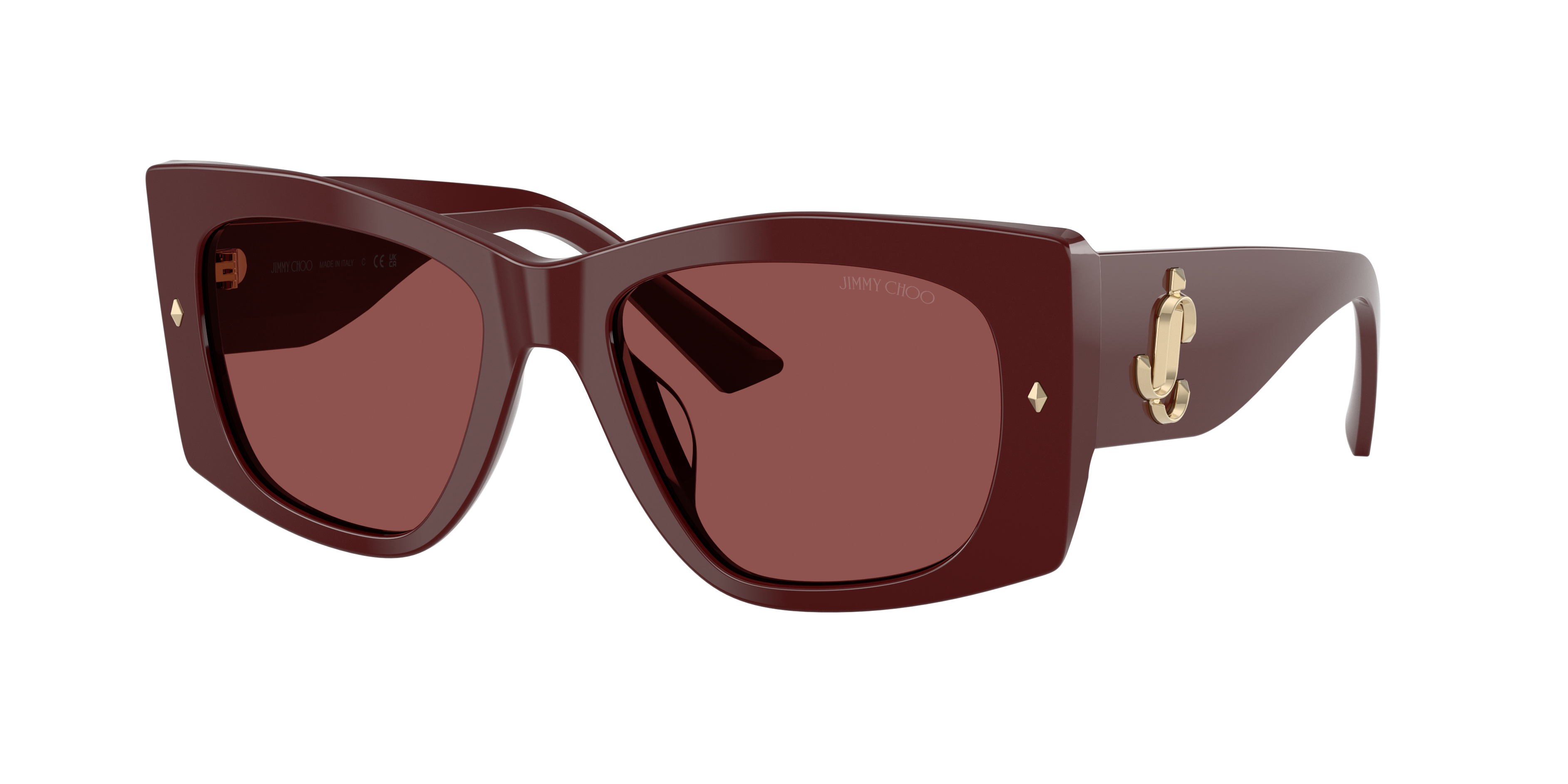 Jimmy Choo Woman Sunglass JC5061U -  Frame color: Cranberry, Lens color: Dark Violet