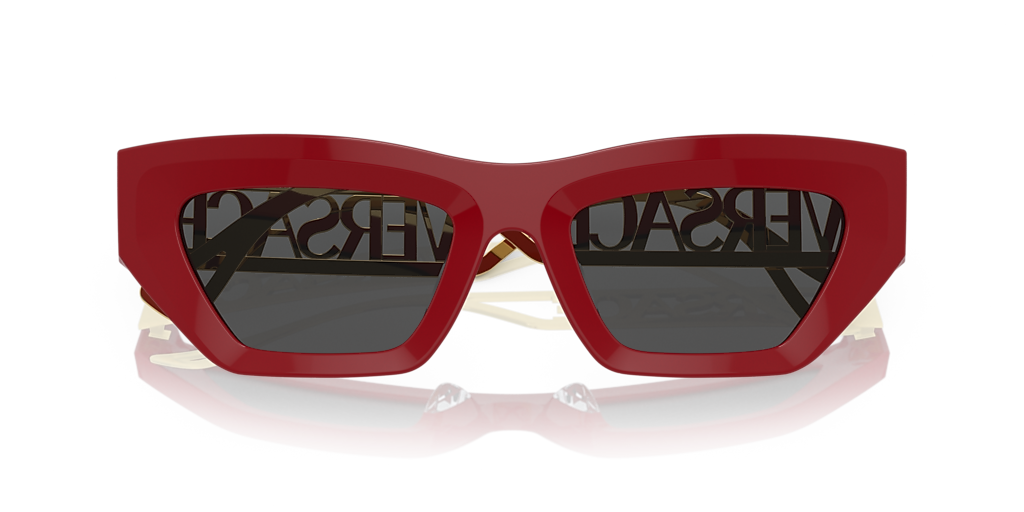 Versace VE4432U XL (53 - 20) with Grey lenses and Red frame  display picture 2