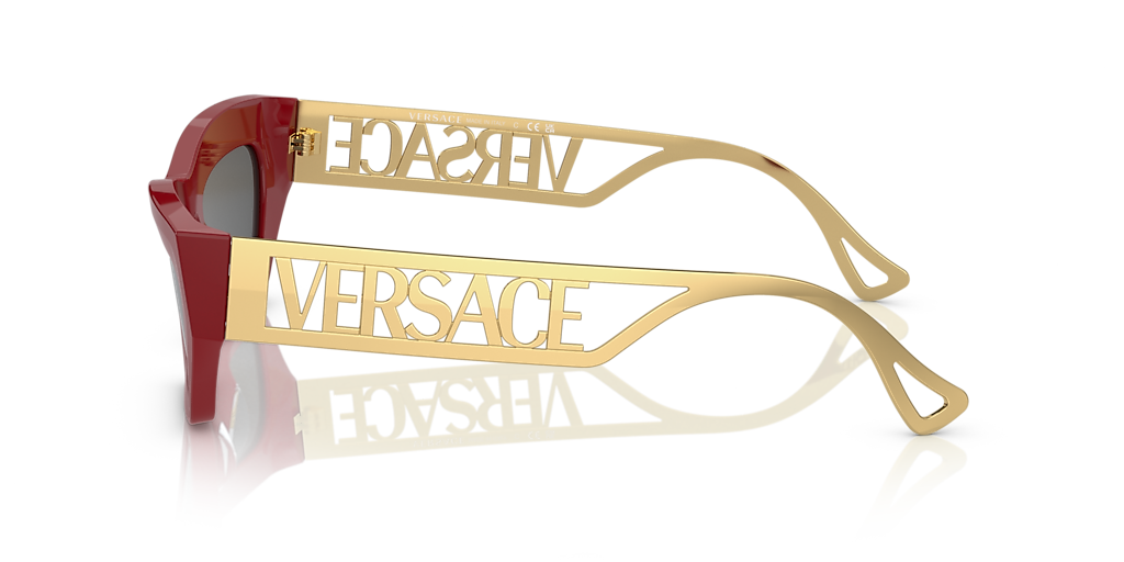 【関税＆送料込み】Versace 0Ve4492U Signature Sunglasses Versace Signature Sunglasses In Brown - 25% Off | Editorialist