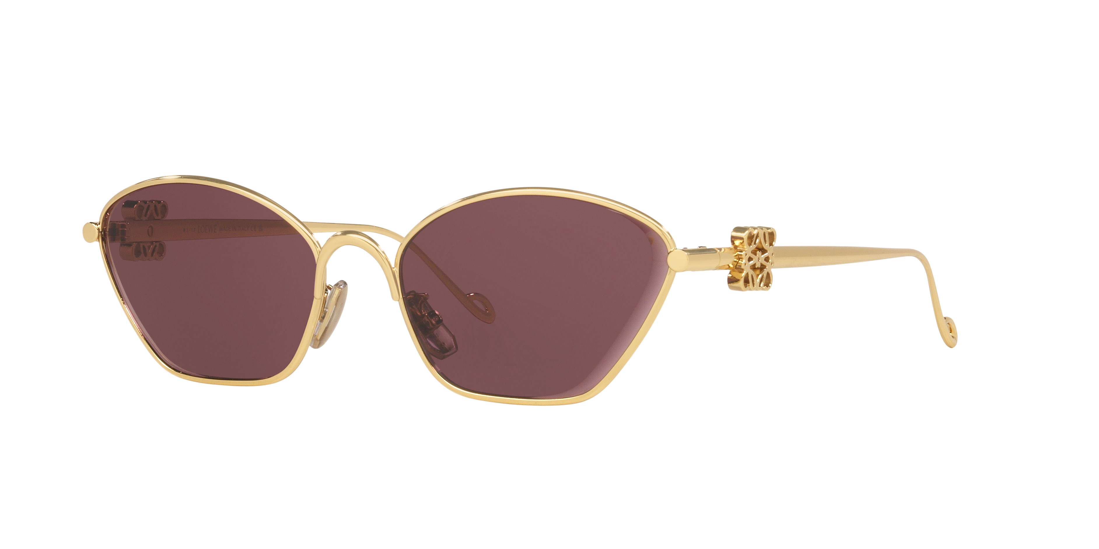 Loewe Woman Sunglass Lw40115u In Purple