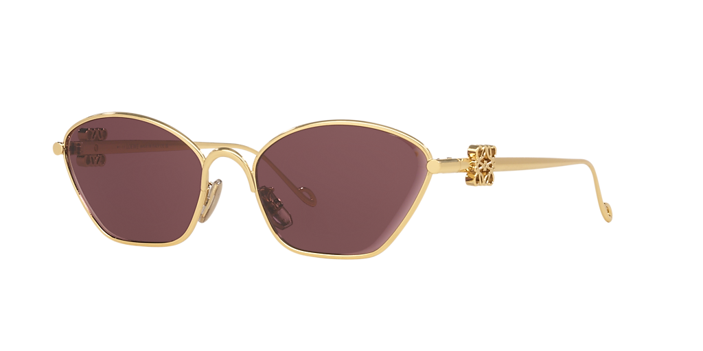 Loewe LW40115U M (57 - 18) with Violet lenses and Gold frame