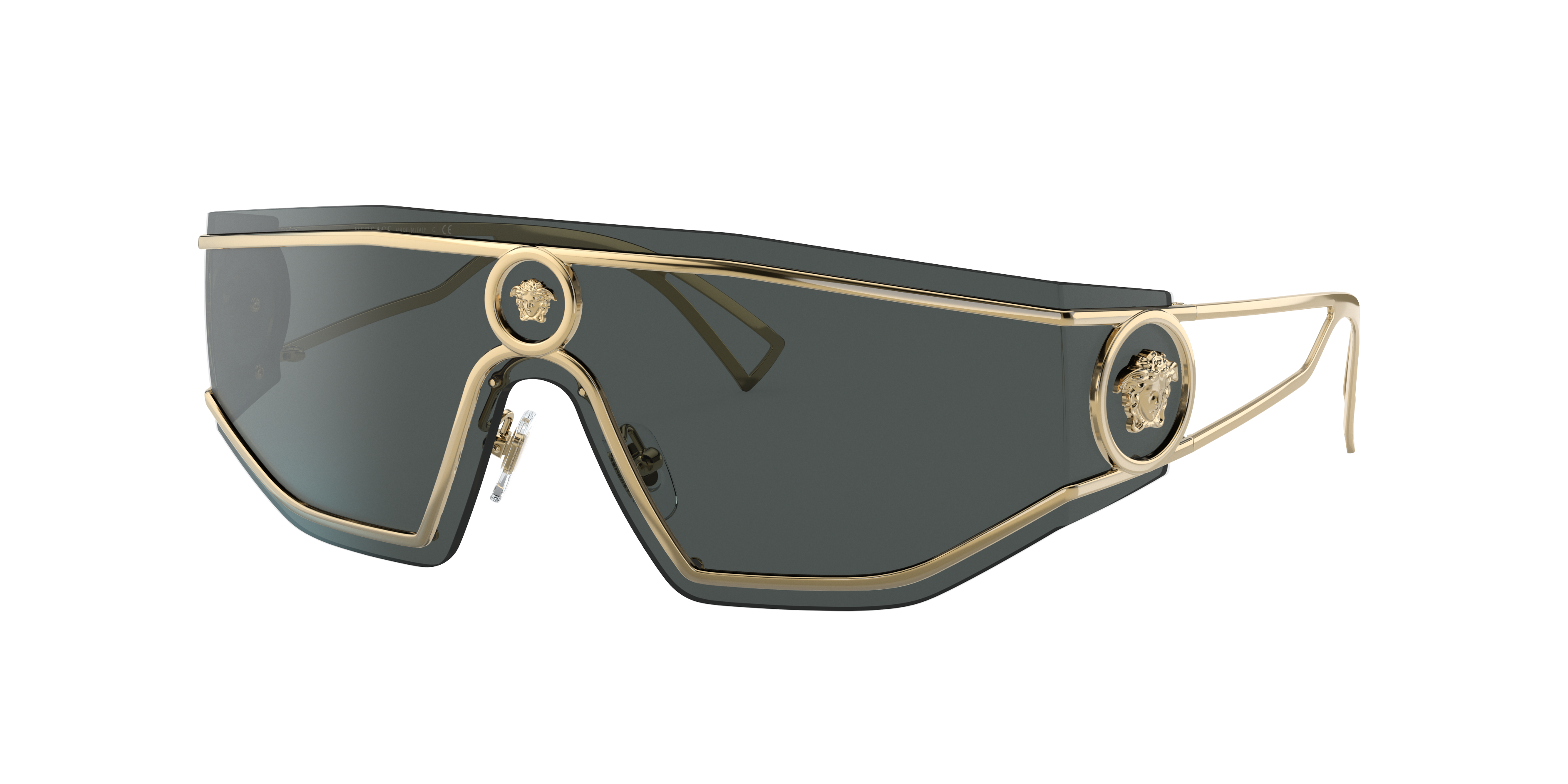 VERSACE ハイロットフレムサンクラス 0VE2260 100187 Sunglasses Versace VE2260 100287 60-16 Black in stock