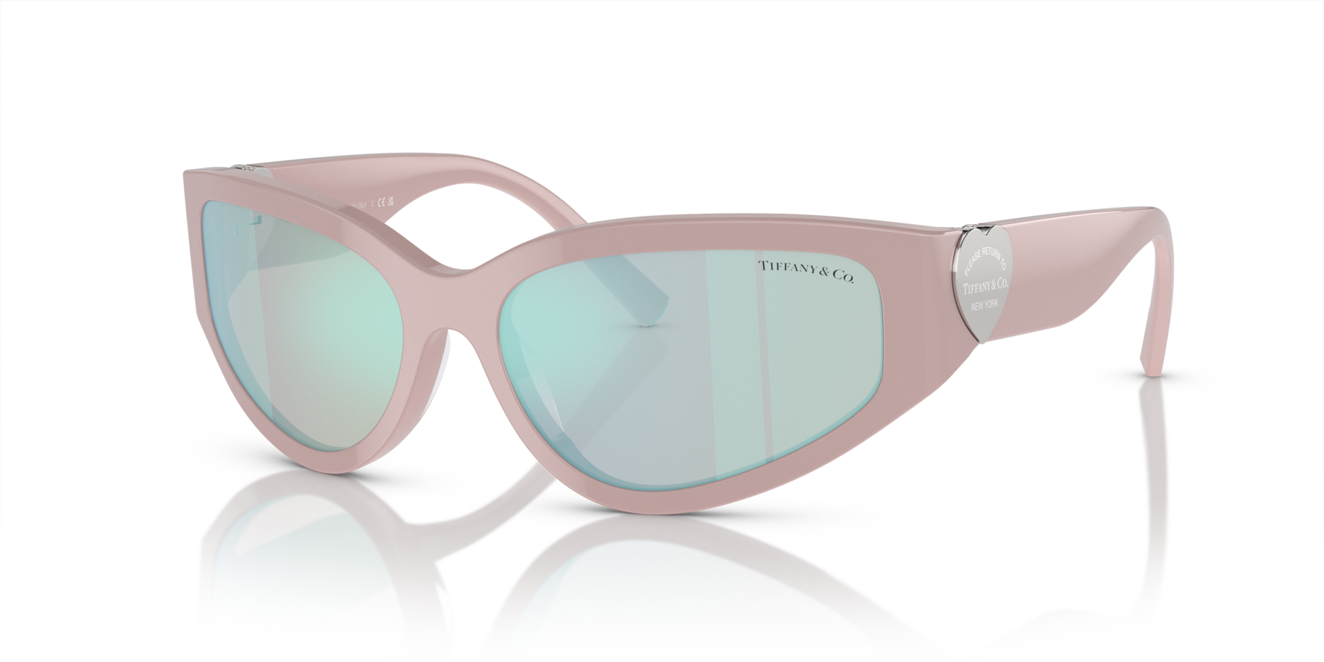 Tiffany&Co TF4217 Black Sunglasses - Polarized Crystal Encrusted Butterfly- New Tiffany & Co TF4216 8394/4U Polarised Sunglasses - US main image 4