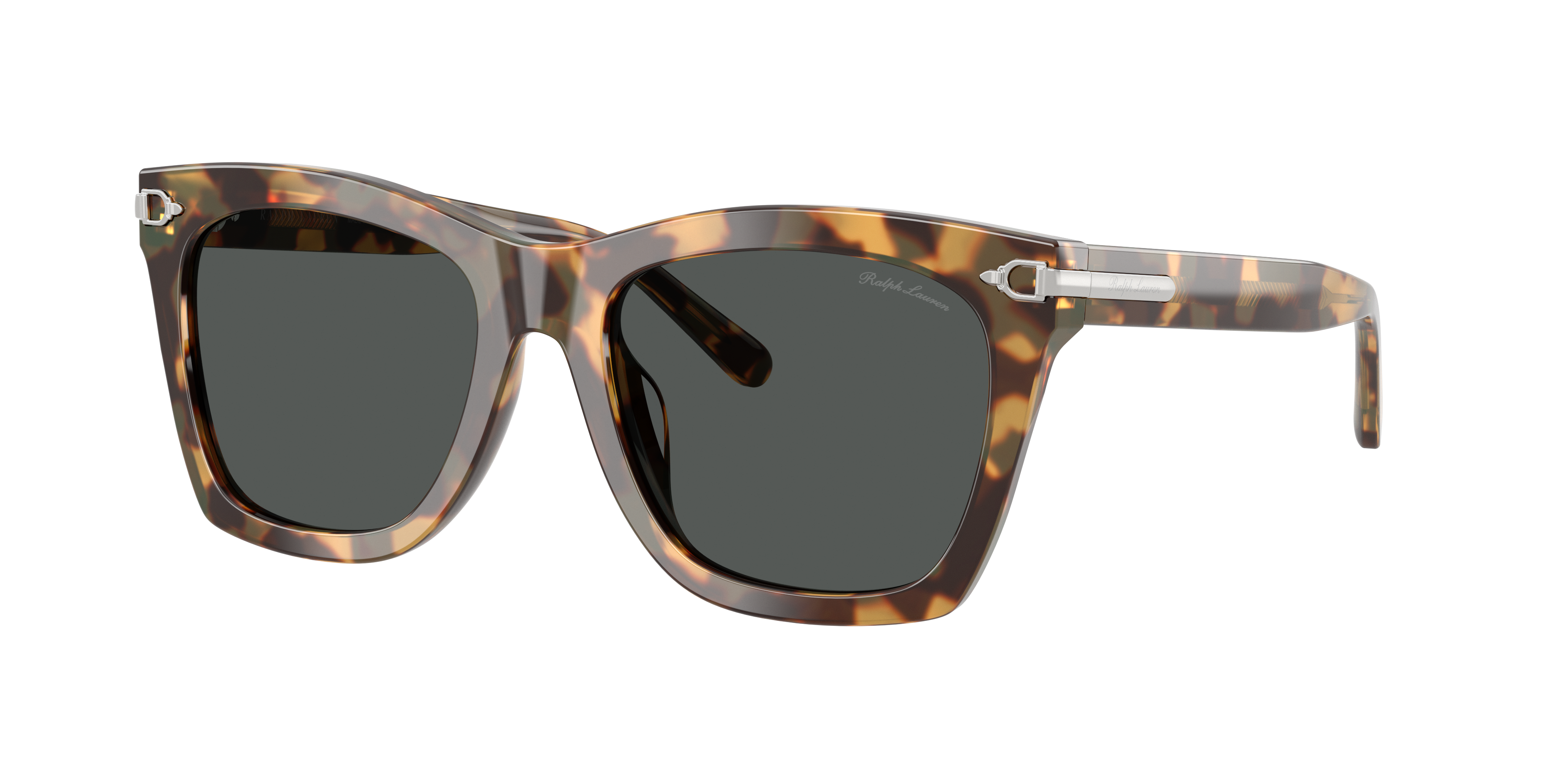 Ralph Lauren Woman Sunglass RL8235U -  Frame color: Spotty Havana, Lens color: Grey