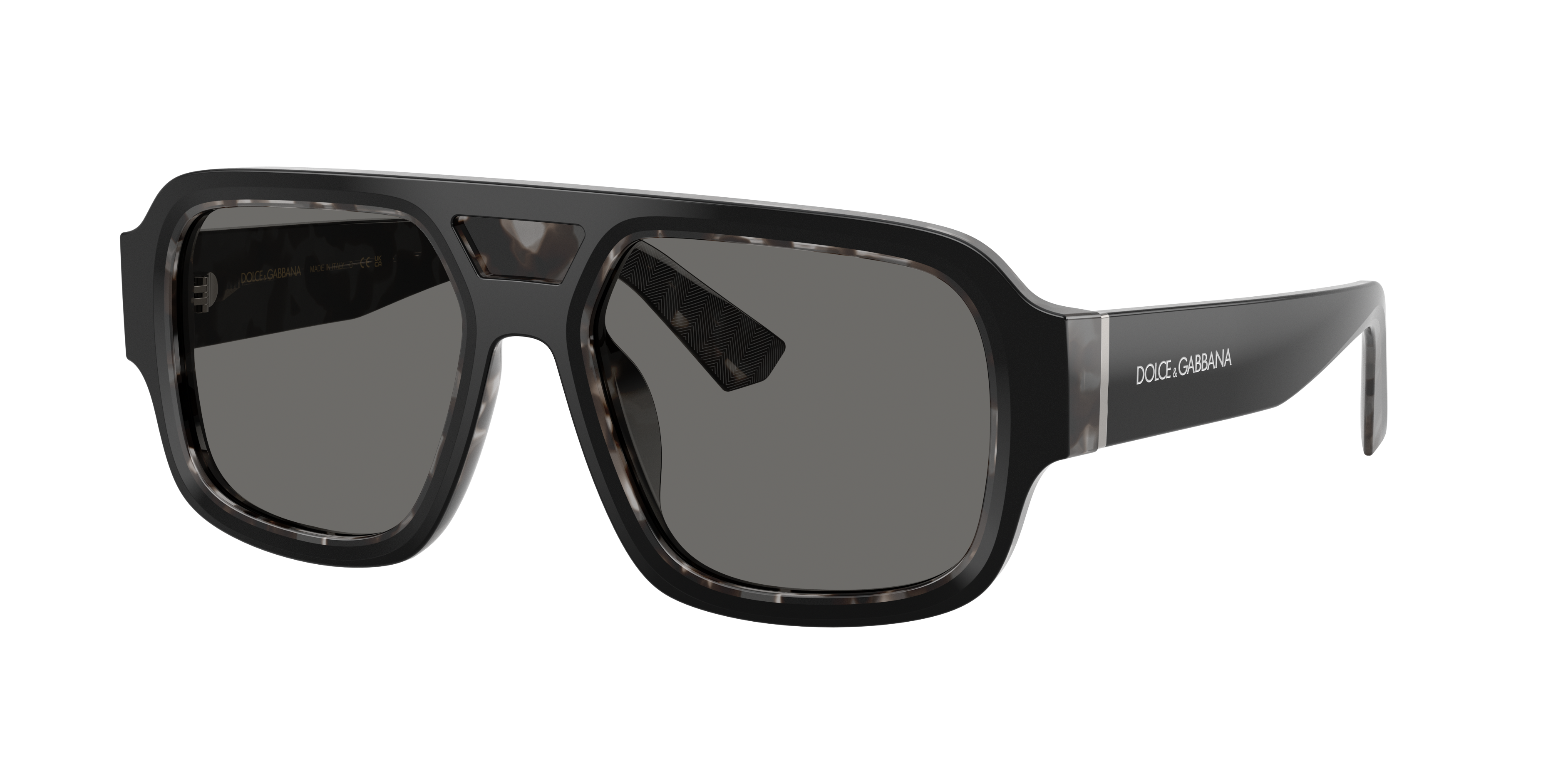 Dolce&Gabbana DG4516 L (55 - 18) with Grey lenses and Black frame