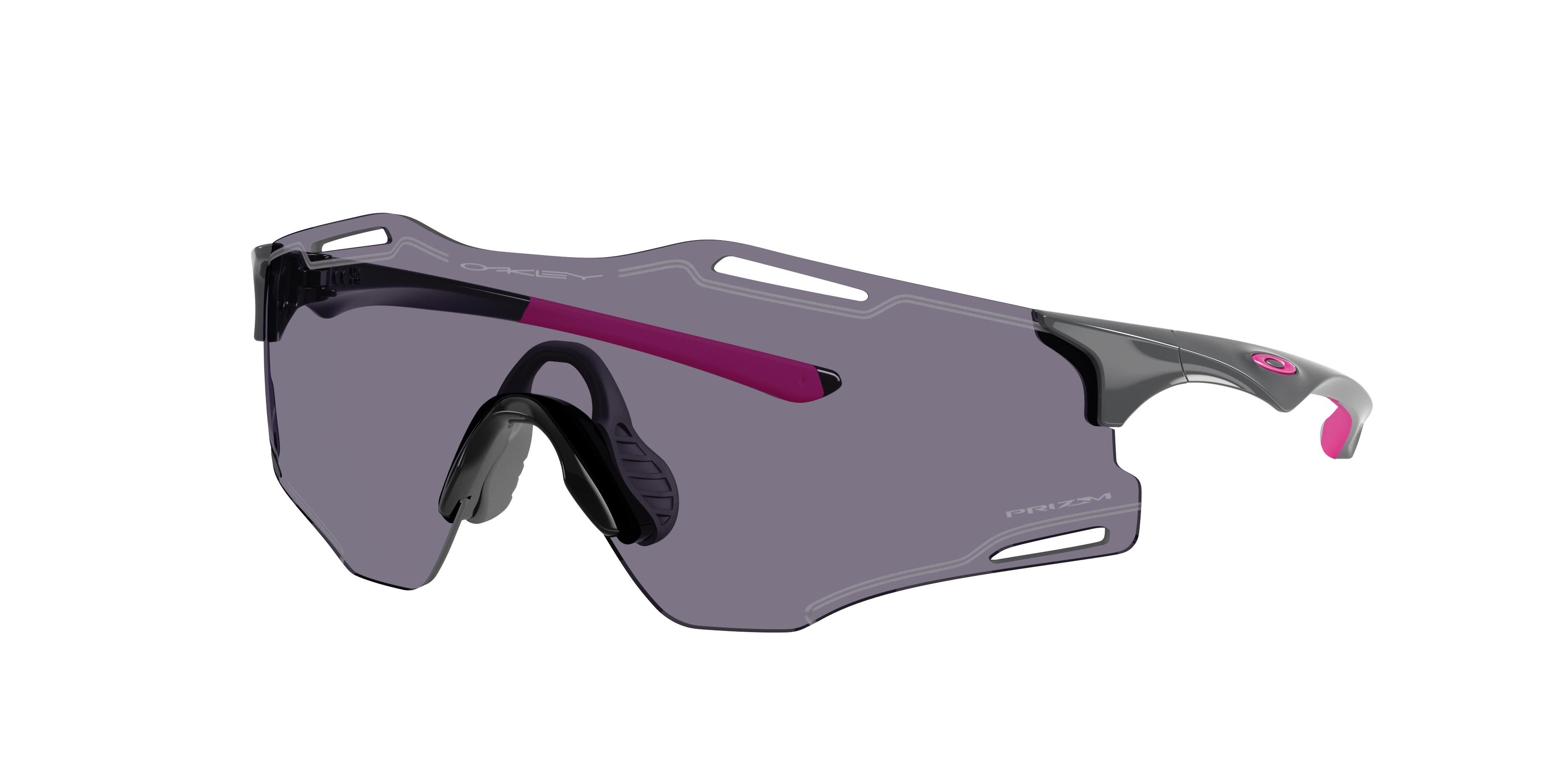 Oakley Unisex Sunglass Oo9512d Cybr Zero In Burgundy