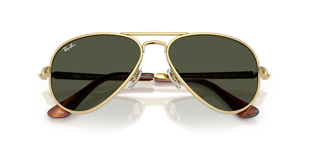 Ray-Ban RB3925 Aviator Max XXL (62 - 16) with Green lenses and