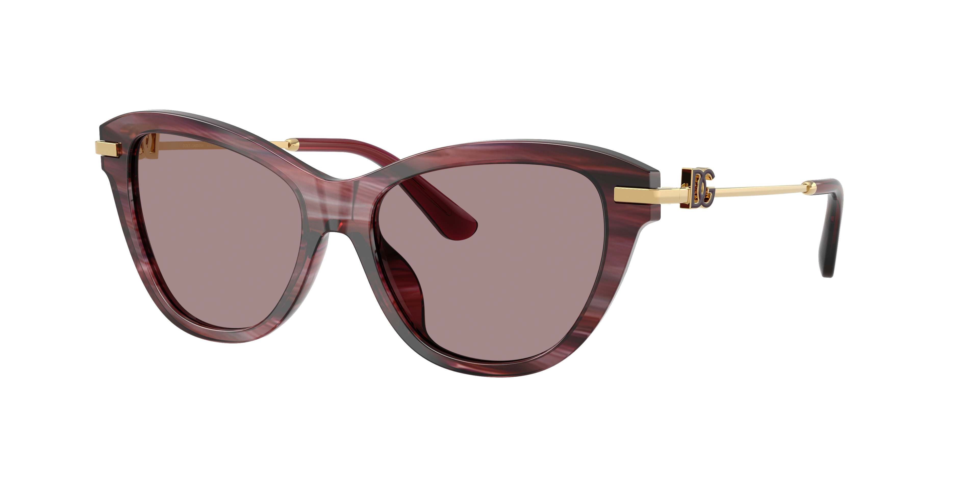 Dolce&Gabbana Woman Sunglass DG4534 -  Frame color: Striped Violet, Lens color: Violet