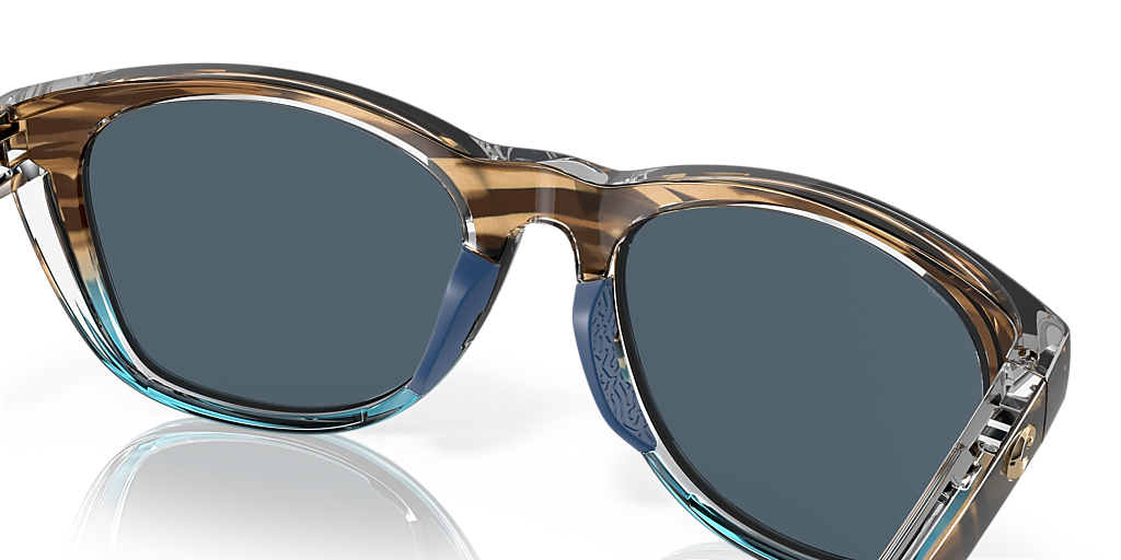 Costa Aleta - 6S9108 Black/Blue Light Brown Sunglasses with Case New Costa | Accessories | Costa Aleta 6s98 Blackblue Light Brown  main image 4