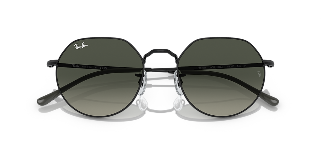 Ray-Ban RB 3565 JACK ブラックサングラス JACK TRANSITIONS® Sunglasses in Black and Clear/Blue - RB3565
