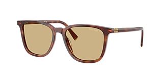 muimuiページ Miu Miu MU 56ZS L (56 - 17) with Orange lenses and Gold frame