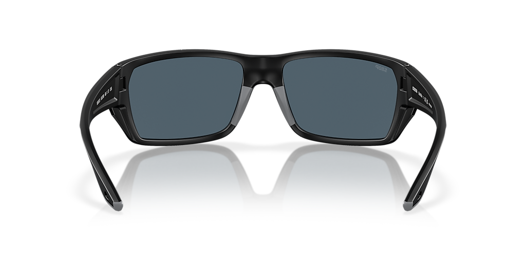 COSTA 6S9113 Tailfin Matte Black - Men Sunglasses, Gray Lens