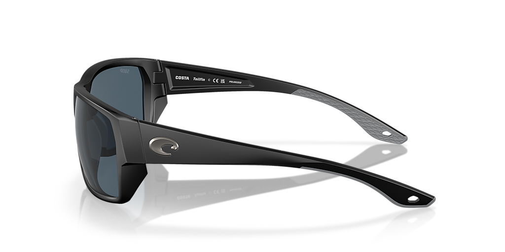 COSTA 6S9113 Tailfin Matte Black - Men Sunglasses, Gray Lens