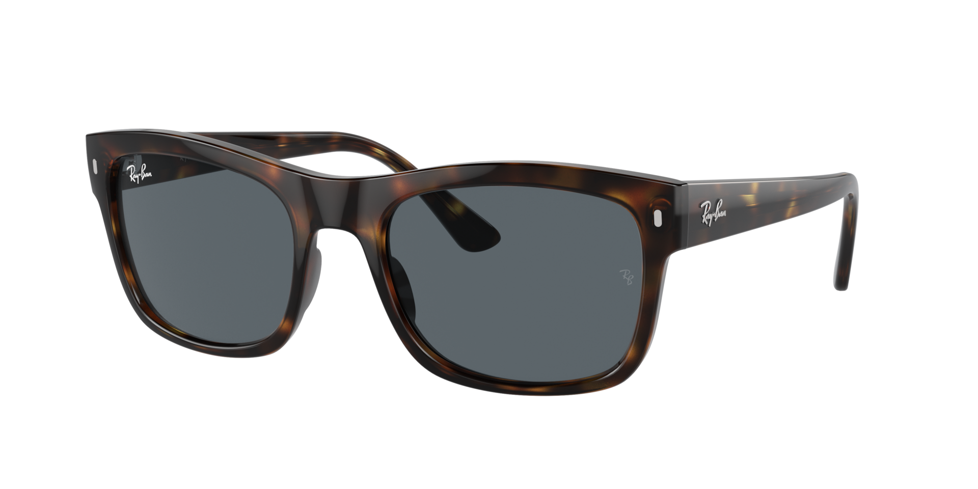 Ray-Ban Unisex Sunglass RB4428 -  Frame color: Havana, Lens color: Blue