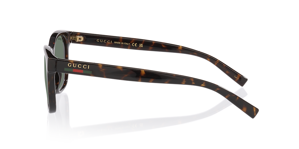 Gucci GG1985S M (54 - 19) with Green lenses and Tortoise frame