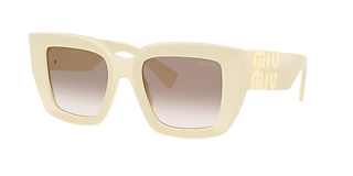 Miu Miu MU 09WS XL (53 - 22) with Brown lenses and Tortoise