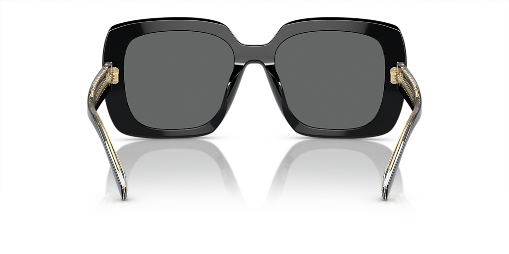 TORY BURCH TY7193U Black - Women Sunglasses, Dark Grey Lens