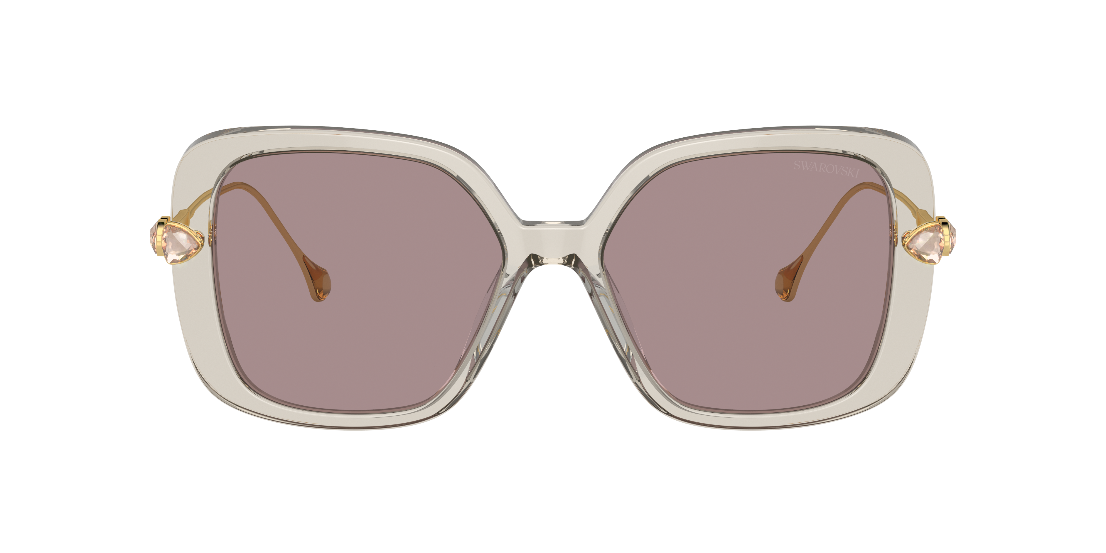 Swarovski SK6011 XL (55 - 17) with Violet lenses and Brown