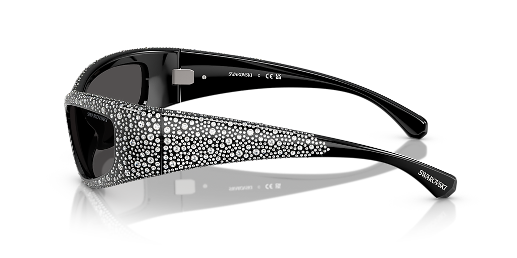 Swarovski SK6027 XL (60 - 16) with Grey lenses and Black Swarovski SK6027 XL (60 - 16) with Grey lenses and Black