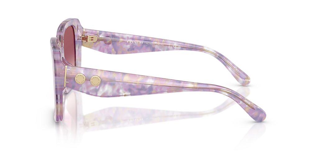 Coach CAD54 M (54 - 18) with Violet lenses and Violet frame