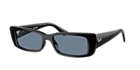 [Ray-Ban] 黒いサングラス RB4425 Ray-Ban RB4425 Teru Bio-Based M (54 - 17) with Grey lenses