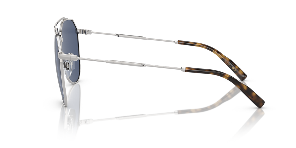 完売必須【税関/送料込】DOLCE & GABBANA ★ ラバースライド Dolce&Gabbana DG2296 XL (58 - 15) with Blue lenses and