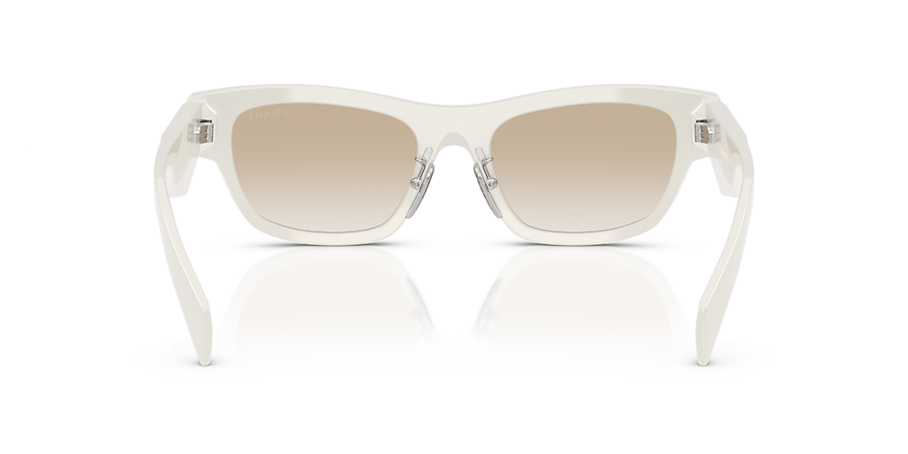 Prada PR B09SF M (53 - 19) with Grey lenses and Pink frame