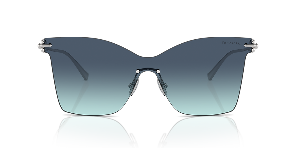 Tiffany & Co. TF3103K XXL (0 - 143) with Blue lenses and Silver
