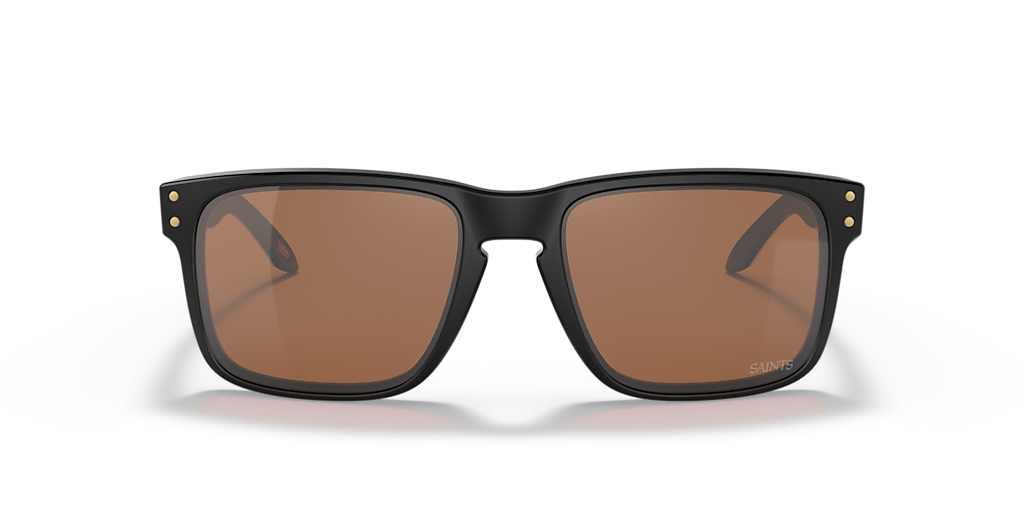 OAKLEY OO9102 New Orleans Saints Holbrook Matte Black - Men Sunglasses, Prizm Tungsten Lens