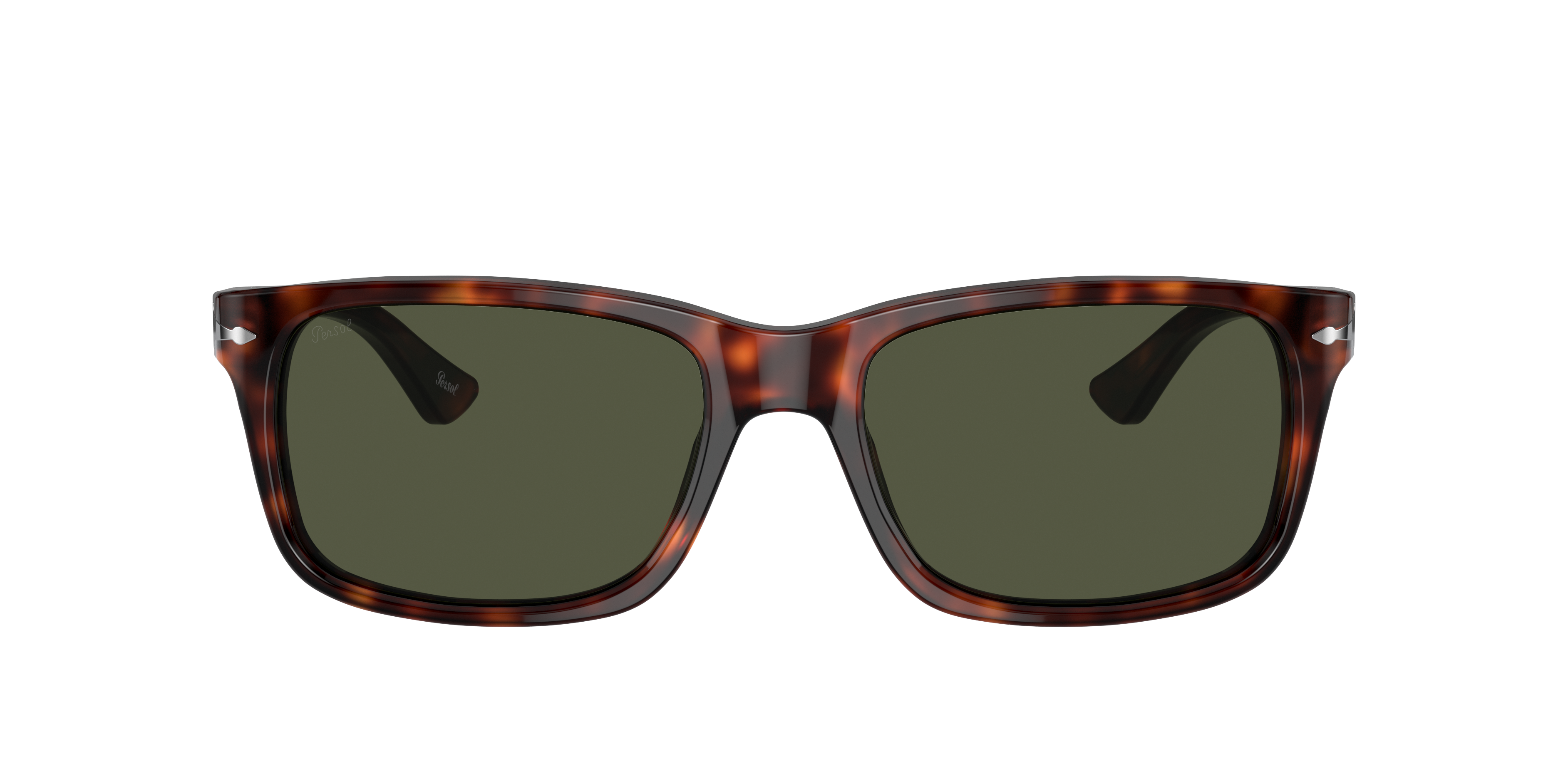 Persol PO3048S XL (58 19) with Green lenses and Tortoise frame