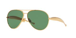 Bottega Veneta BV1342S M (59 - 13) with Green lenses and Gold