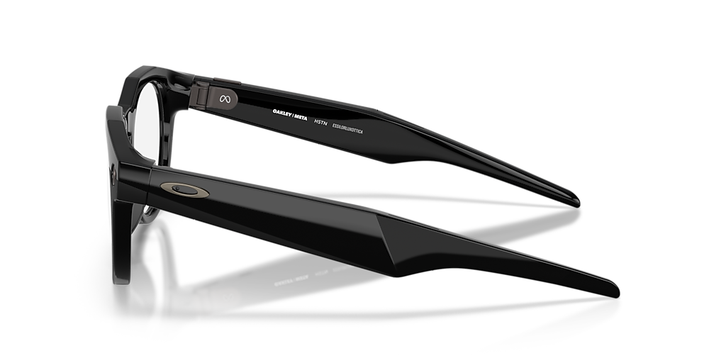 OW8002 Oakley Meta HSTN Black - Unisex Sunglasses, Clear Lens