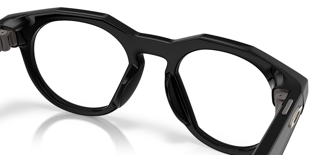 OW8002 Oakley Meta HSTN Black - Unisex Sunglasses, Clear Lens