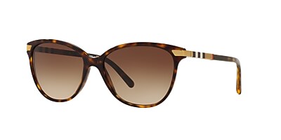 Burberry BE4216 57 Grey Gradient & Black Sunglasses | Sunglass Hut USA