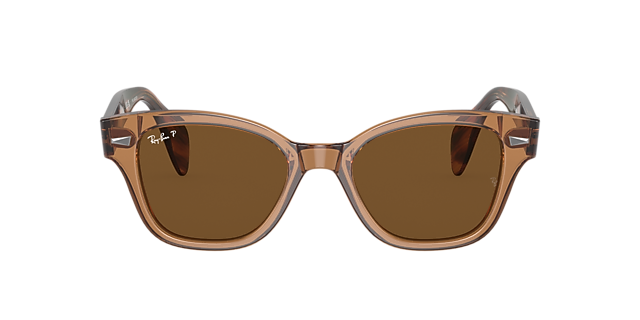 Ray-Ban RB0880SF 53 Green & Black Sunglasses | Sunglass Hut USA