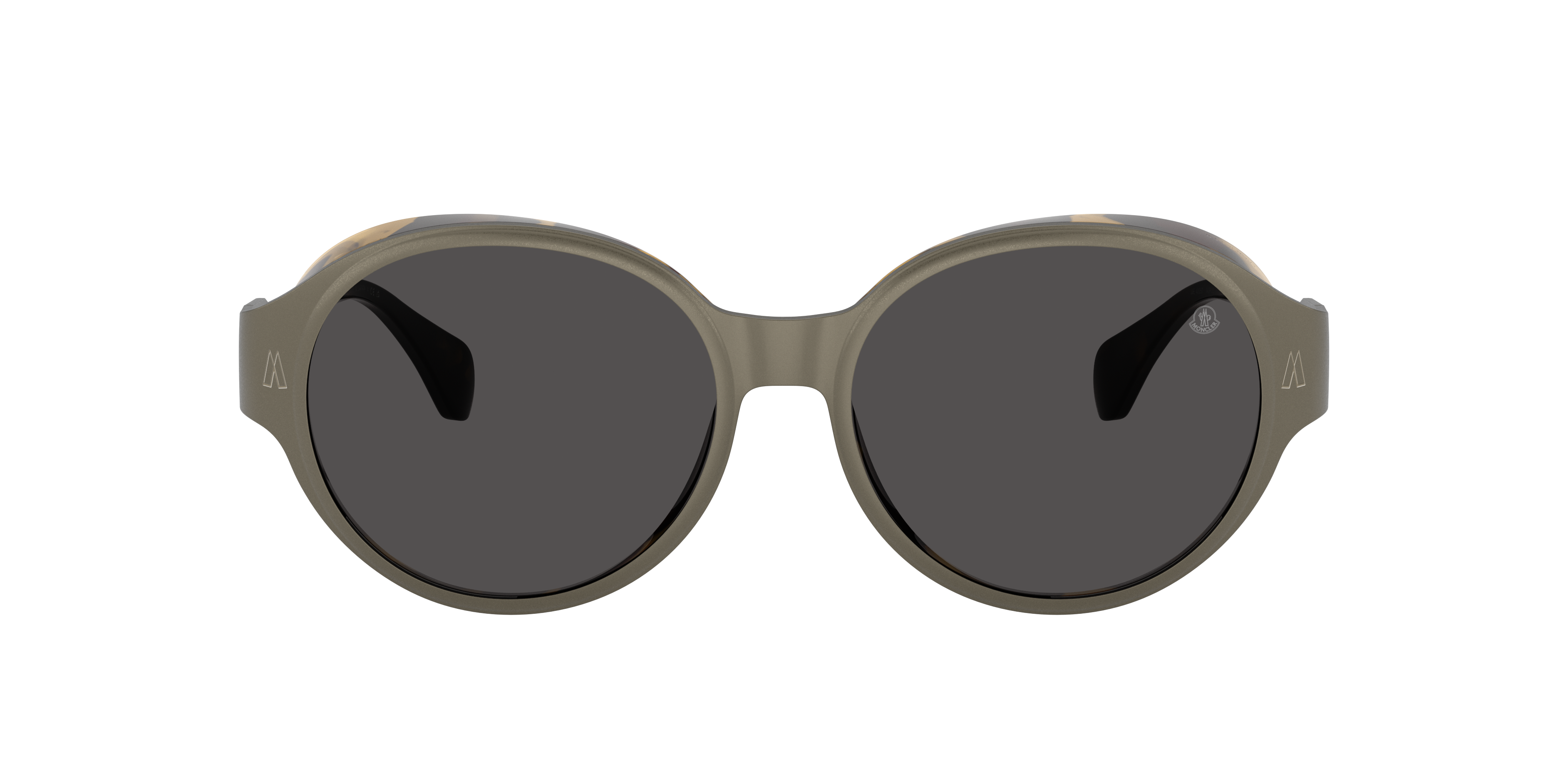Moncler Unisex Sunglass Me4005t Auros In Dunkelgrau Einfarbig