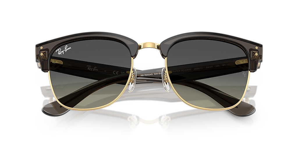 Ray-Ban Clubmaster Reverse L (54 - 21) with Grey lenses and Grey