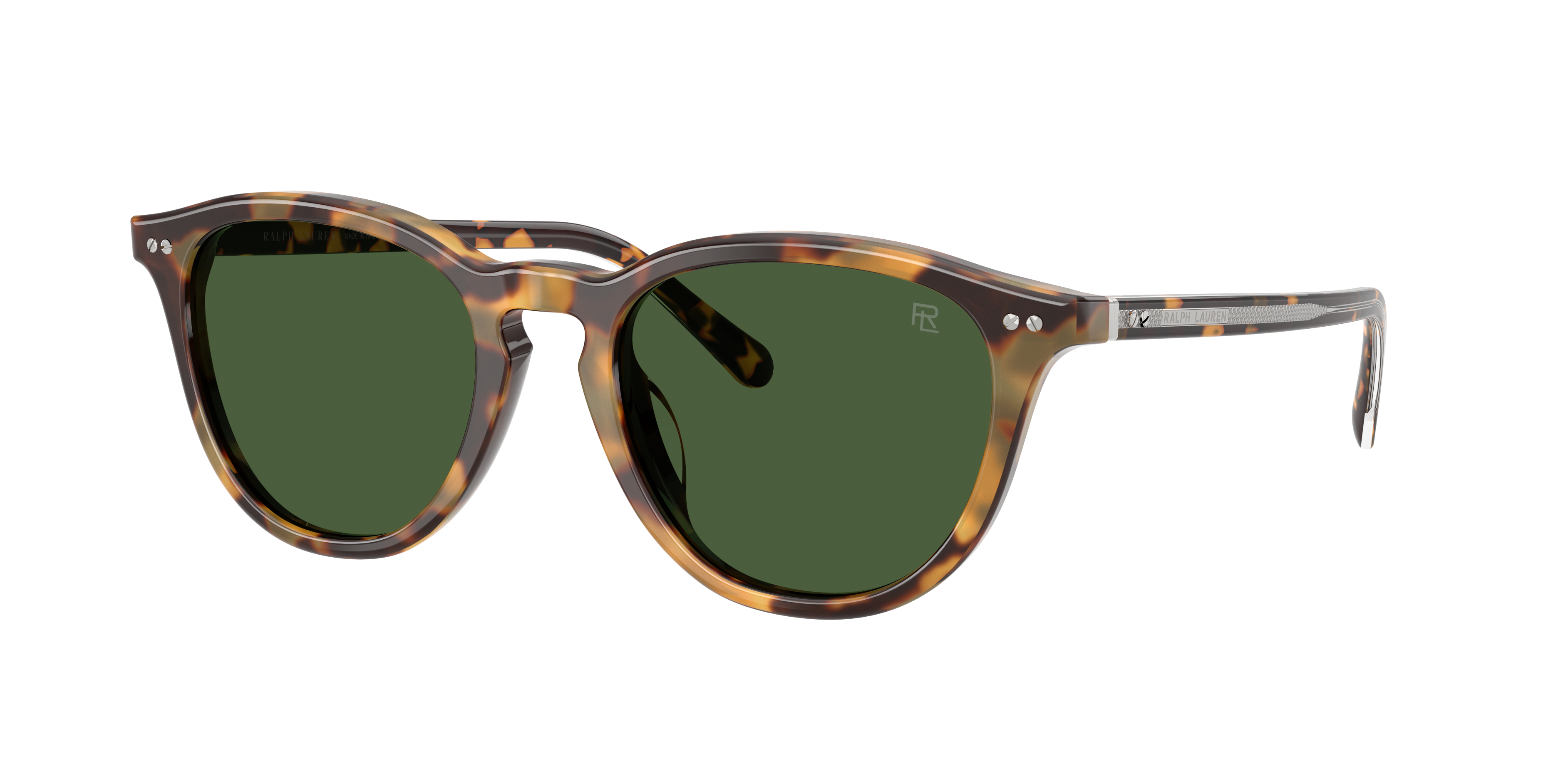 Ralph Lauren Man Sunglass RL8241U -  Frame color: Light Havana, Lens color: Bottle Green
