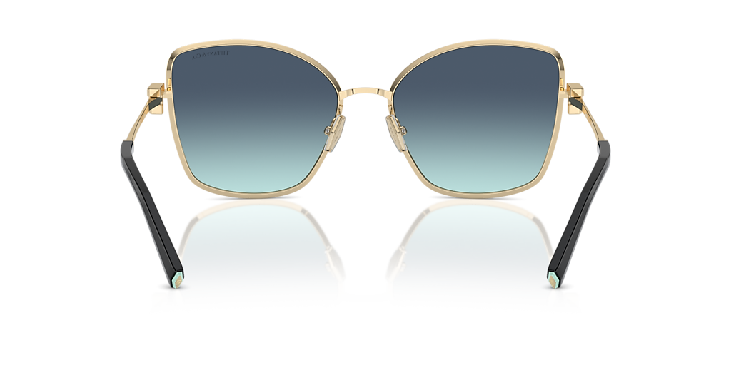 Tiffany & Co. TF3102B XL (58 - 18) with Blue lenses and Gold frame