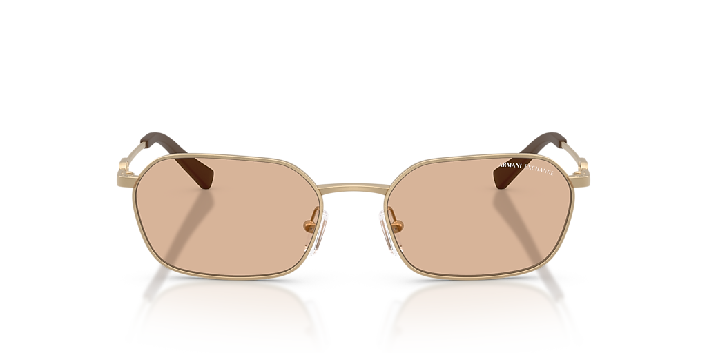 Armani Exchange AX2056S M (54 - 18) with Brown lenses and Black
