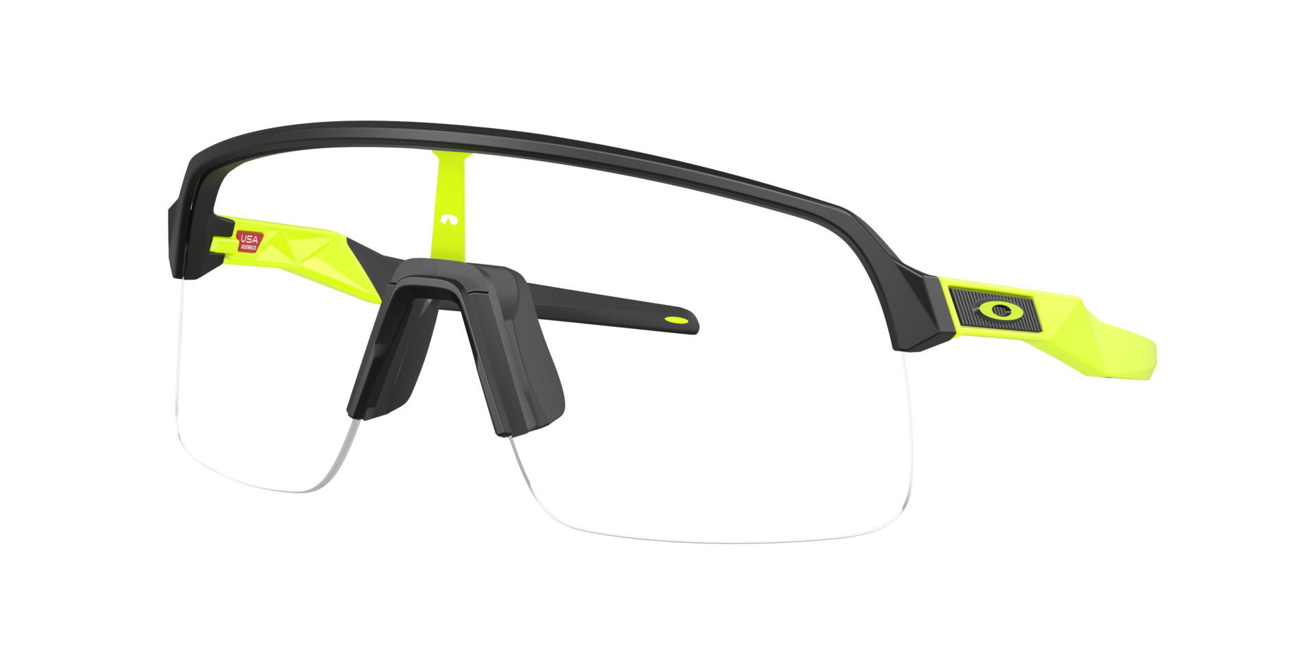 Oakley Man Sunglass OO9463 Sutro Lite Court Collection -  Frame color: Matte Black, Lens color: Clear