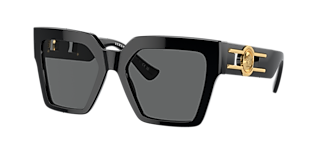 Versace VE4484BU L (54 - 16) with Grey lenses and Black frame